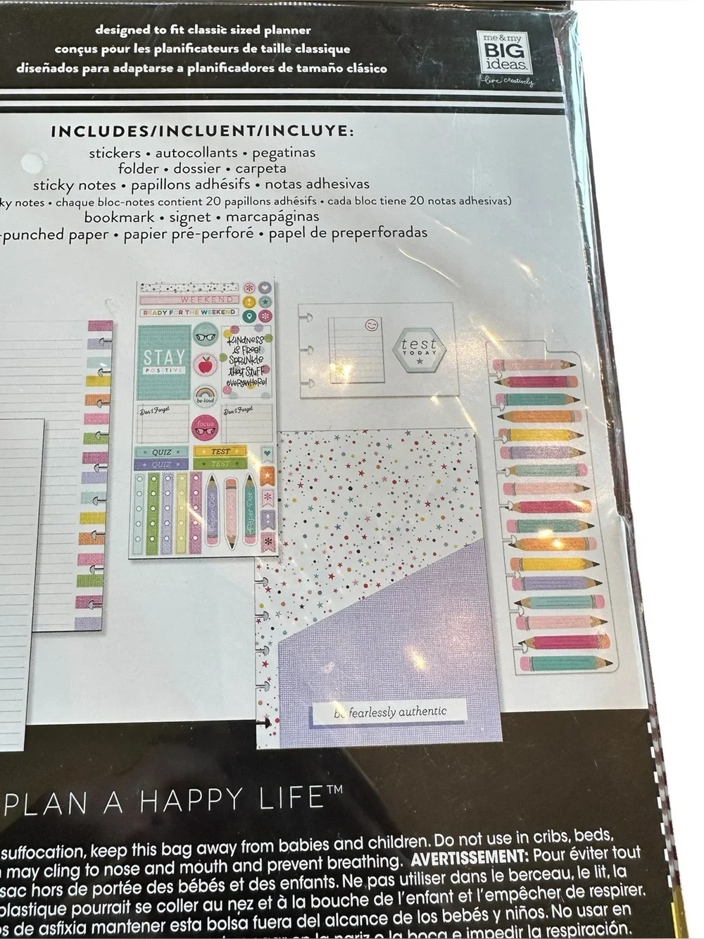 The Happy Planner School Student Planner Accessories Pack